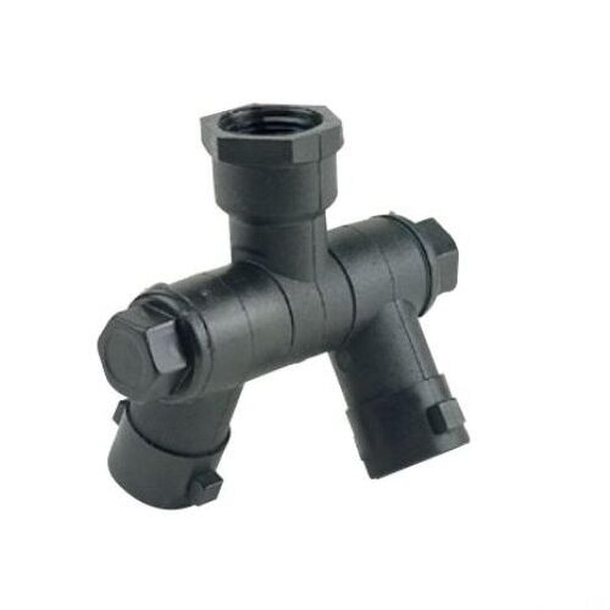 Porte-buse en plastique à double articulation pour écrou à baïonnette H 3/8", 10 pièces