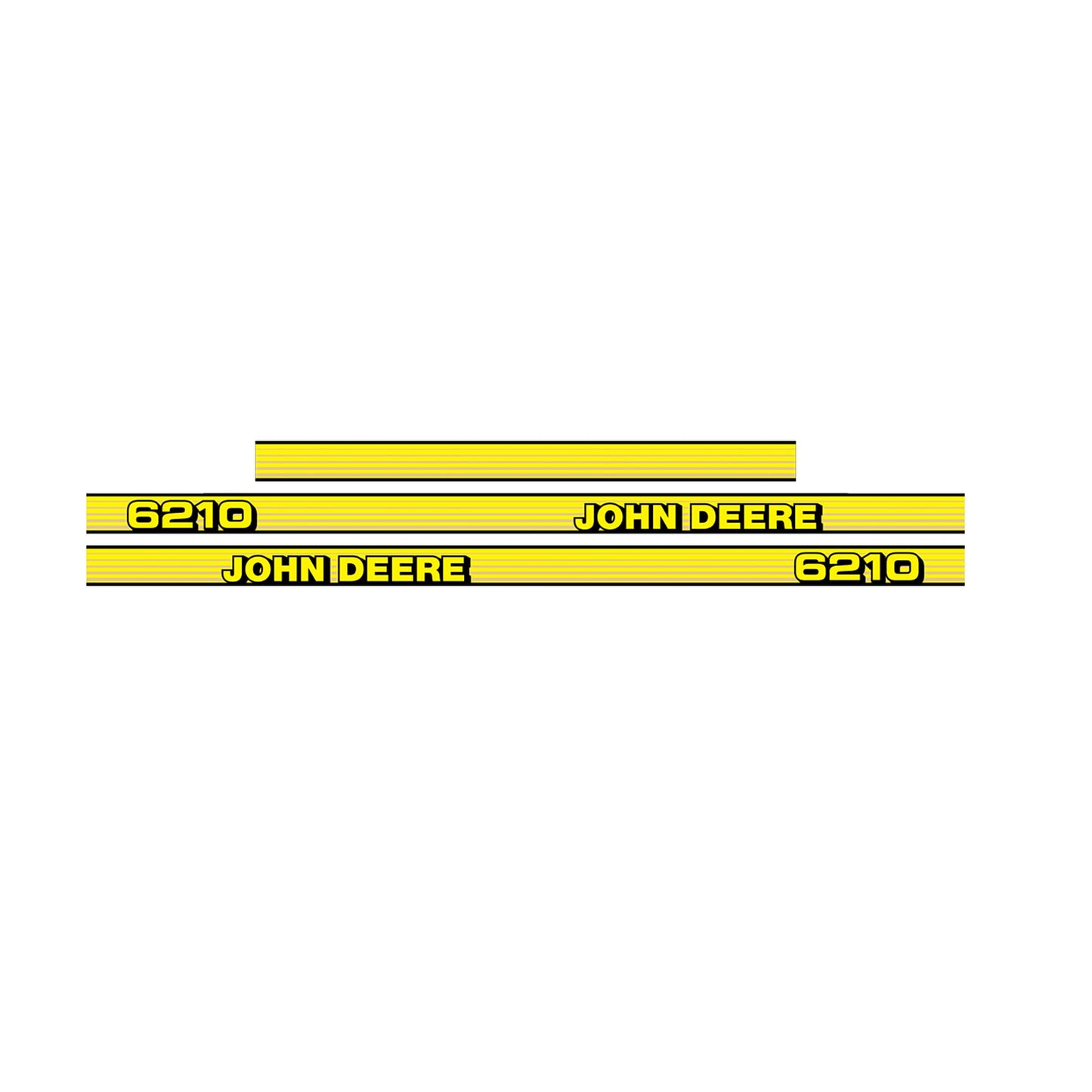 Juego Pegatinas Compatible John Deere 6210