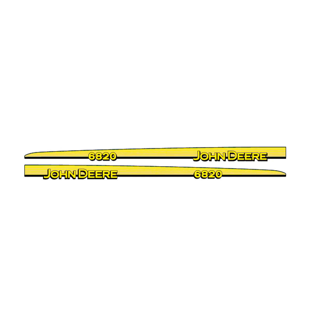 Juego Pegatinas Compatible John Deere 6820