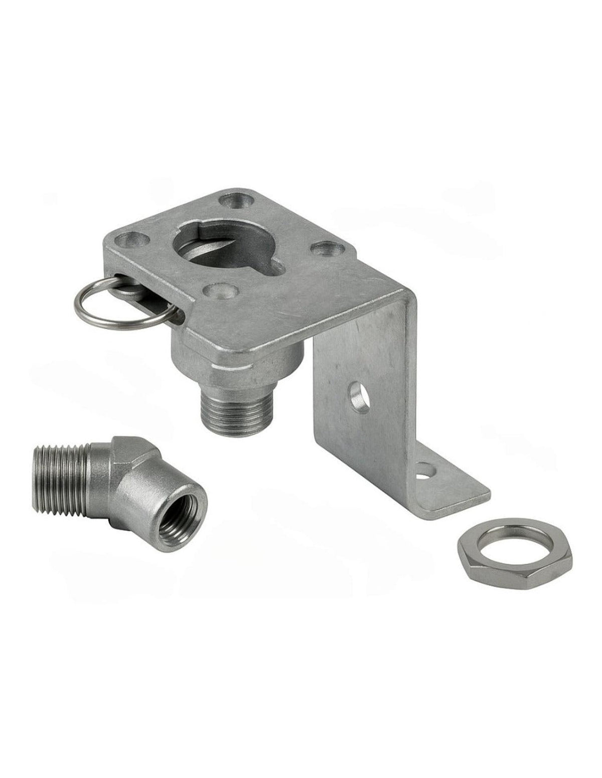 Kit Conexión Entrada Curva Latón M 3/4" curva para Mando GCP 3V