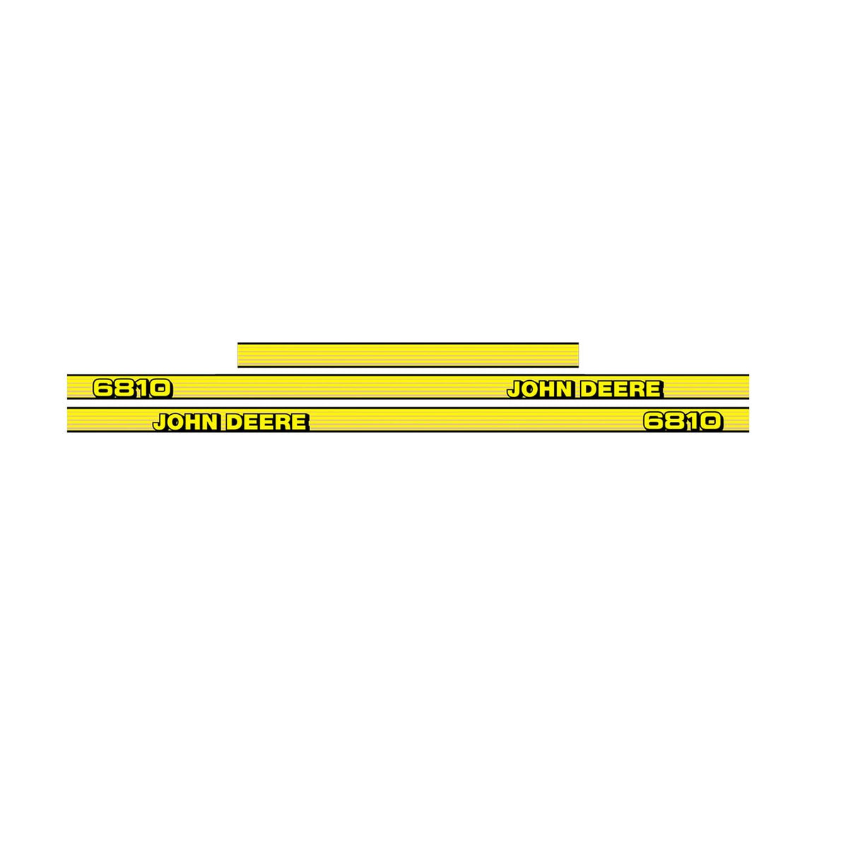 Ensemble d'autocollants compatibles avec John Deere 6810