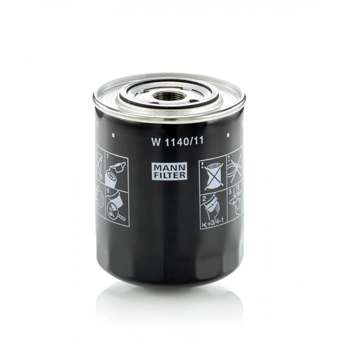 Filtre à huile hydraulique Mann Filter W1140