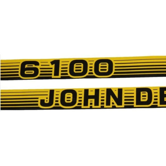 Juego Pegatinas Compatible John Deere 6100