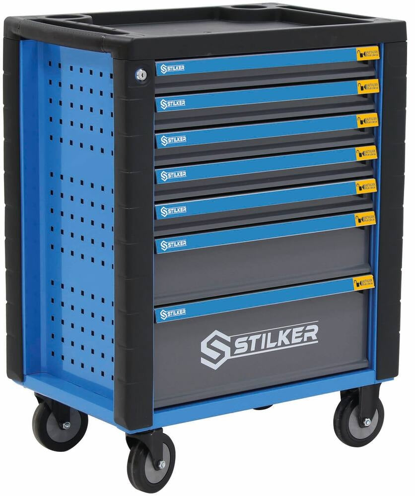 Carro Herramientas 7 Cajones con 147 Herramientas STILKER