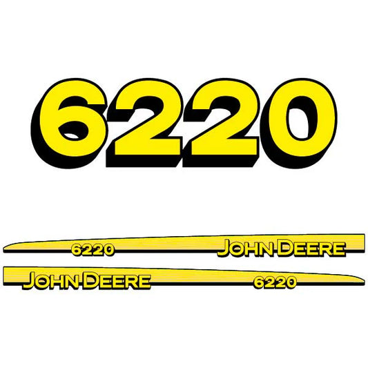 Juego Pegatinas Compatible John Deere 6220