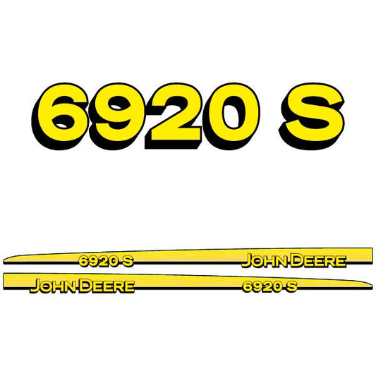 Juego Pegatinas Compatible John Deere 6920S