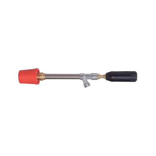 Pistolete Sin Fin lanza Fumigar 300 mm rosca 1/2" con Regulación en Mango Campana Mediana
